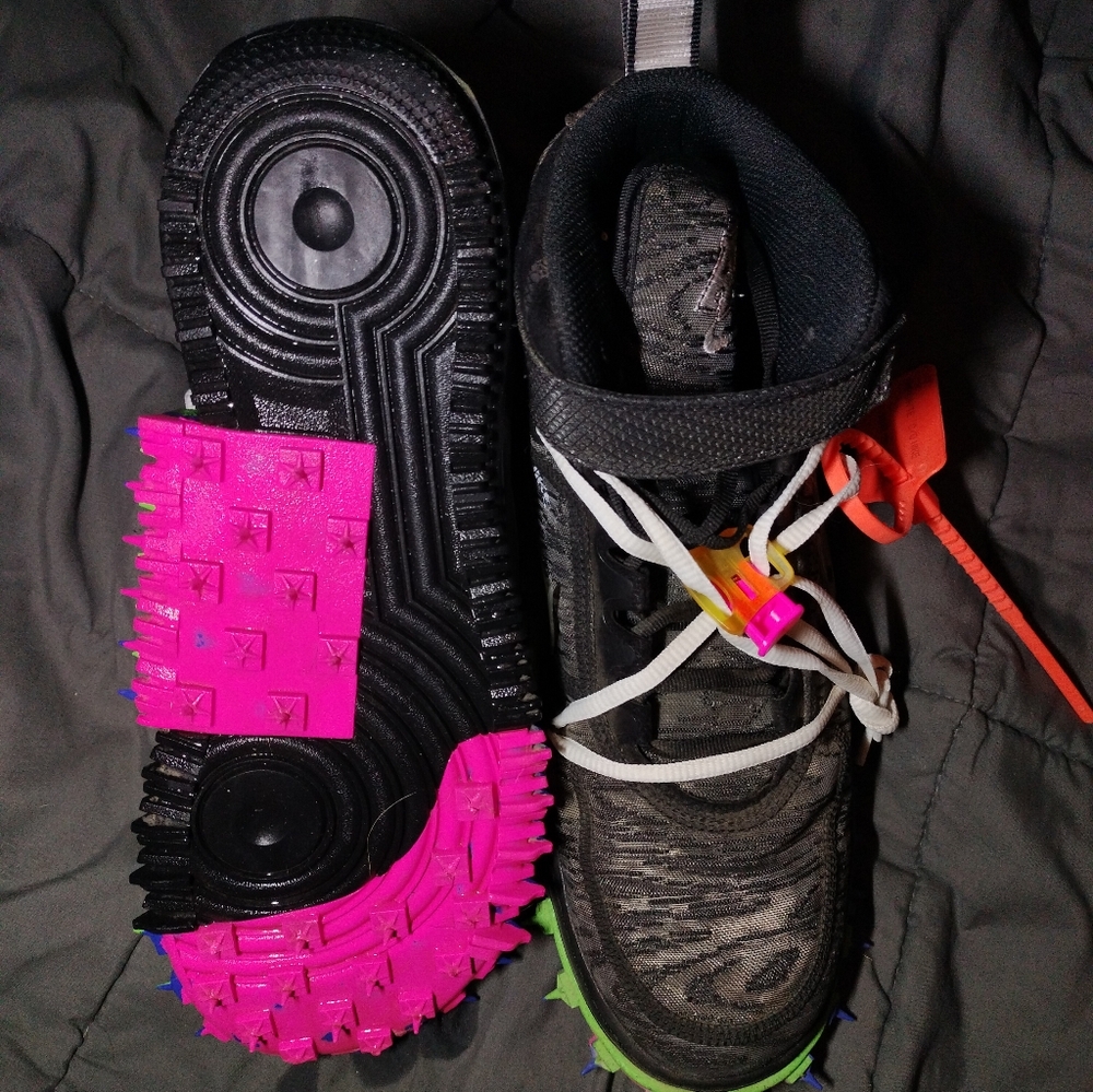 Off white air forces mid - Picture 3 of 4